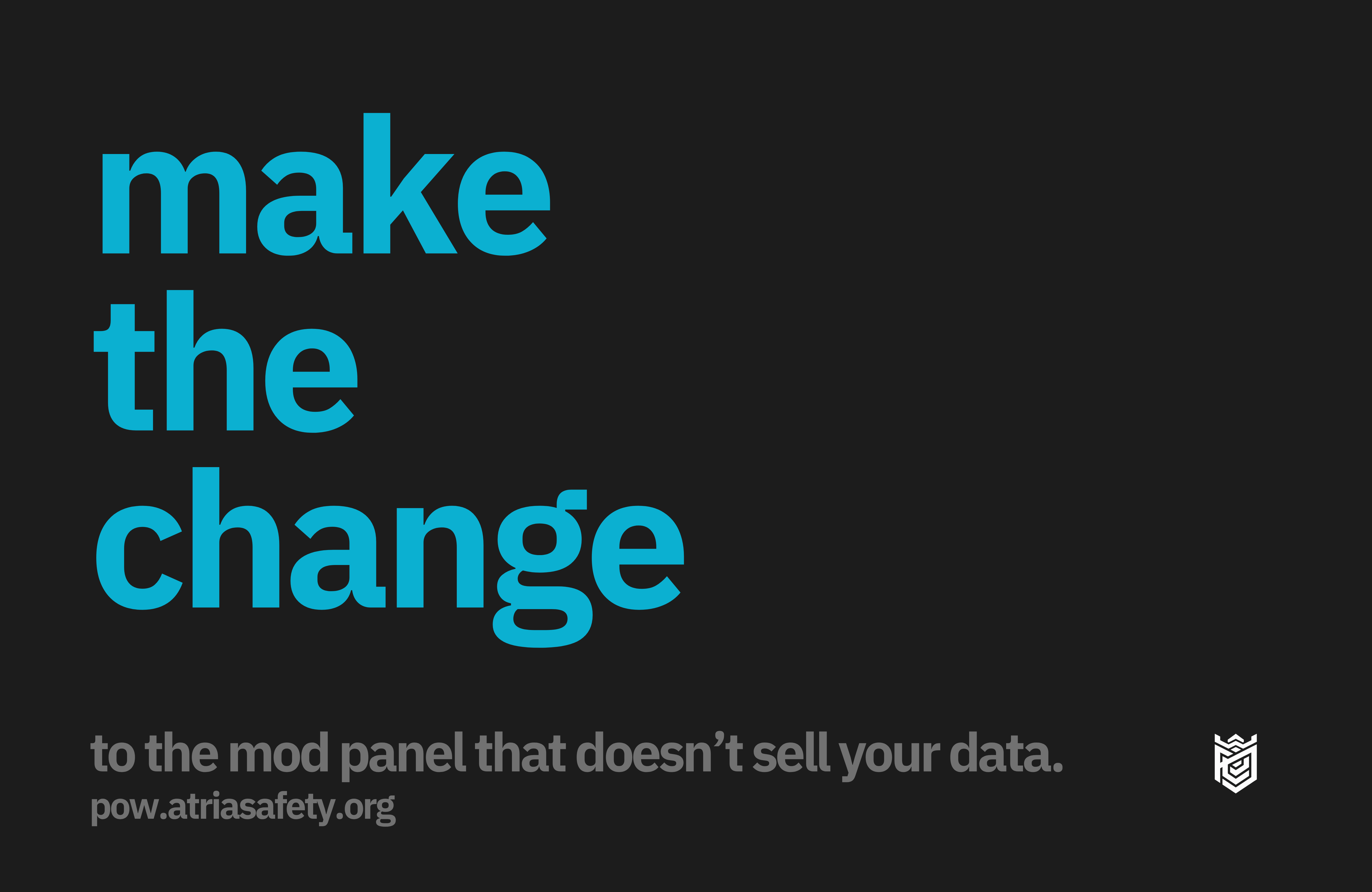 Make the change — to the mod panel that doesn't sell your data.